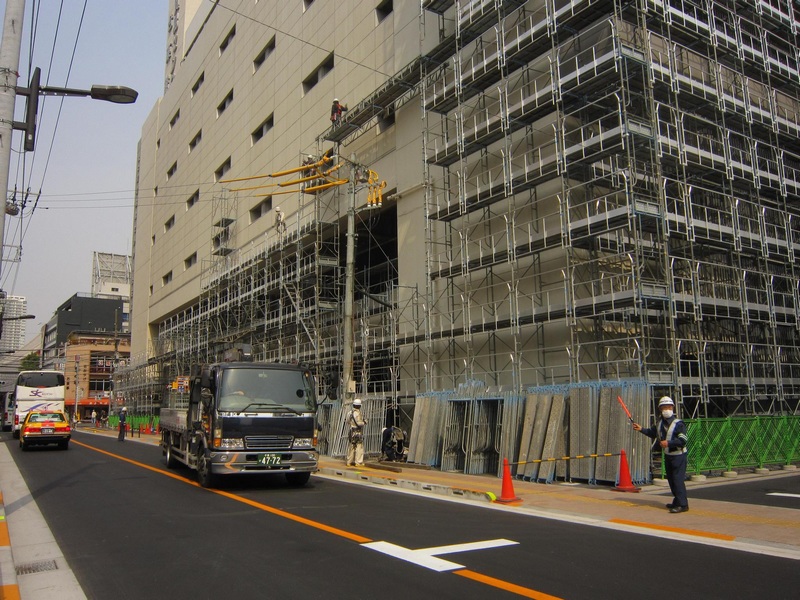 滦南日本三年建筑工